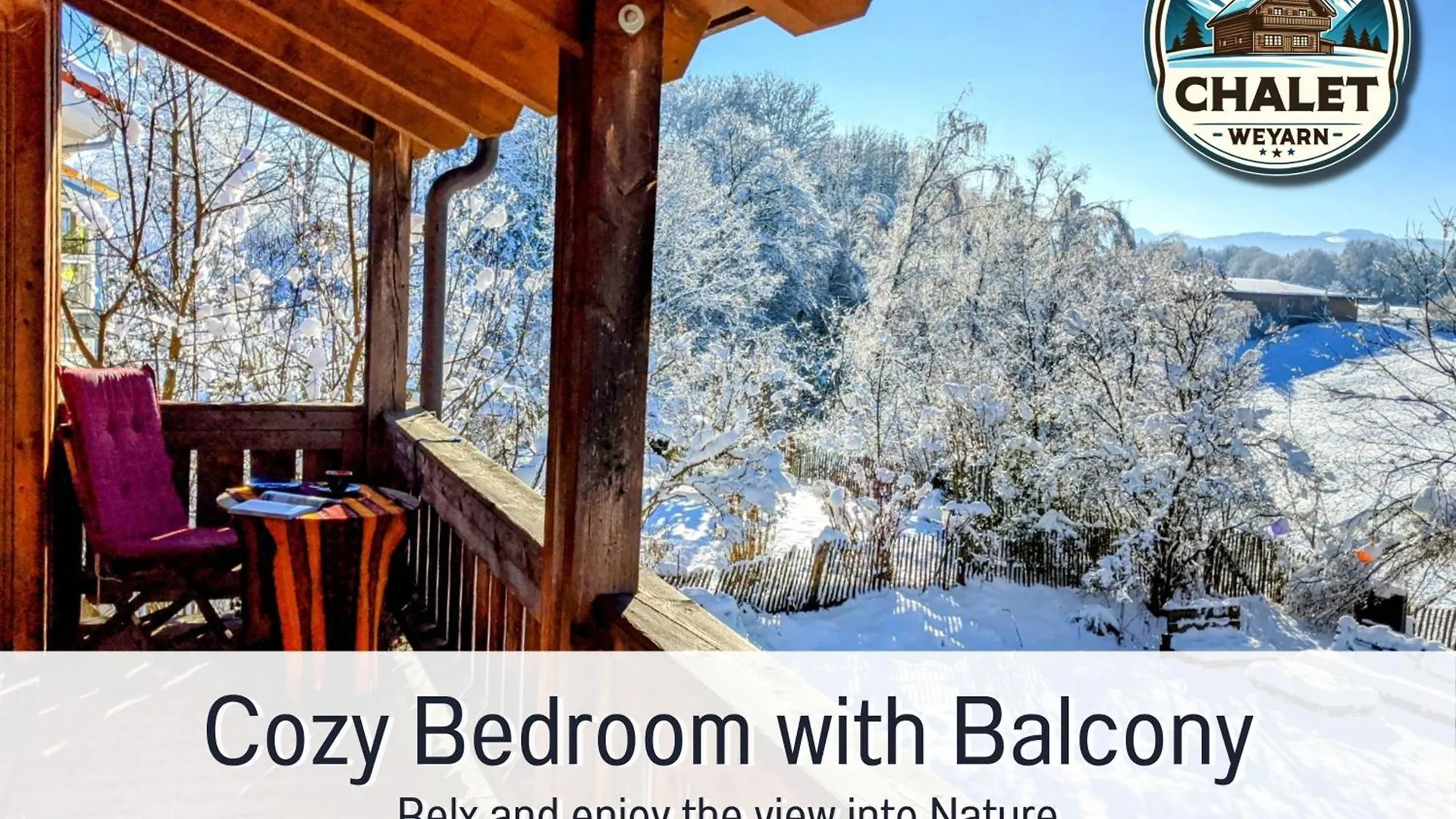 Homestay Chalet Weyarn - Doppelzimmer Mit Gartenblick